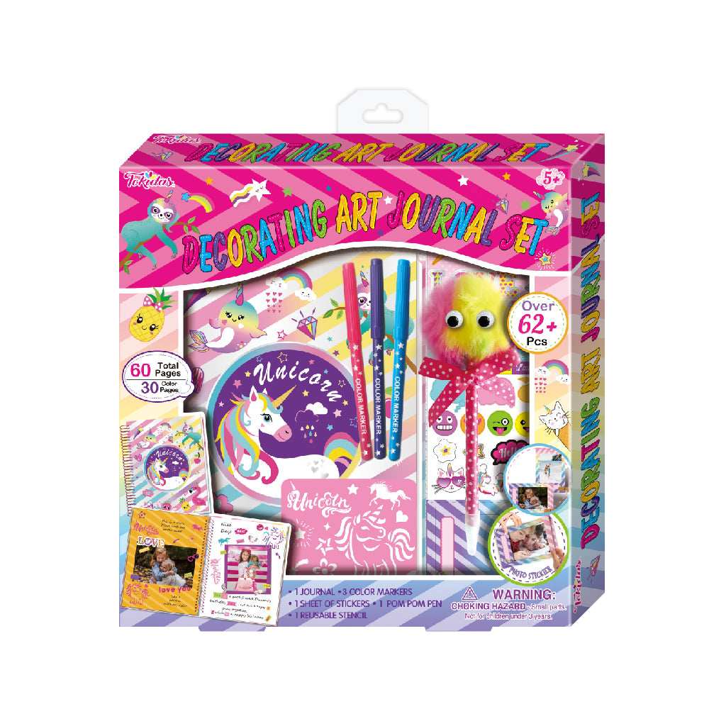 Tokidas Unicorn Decorating Art Journal Set for kids in Kuwait